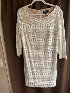 Ronnie Nicole lined lace dress